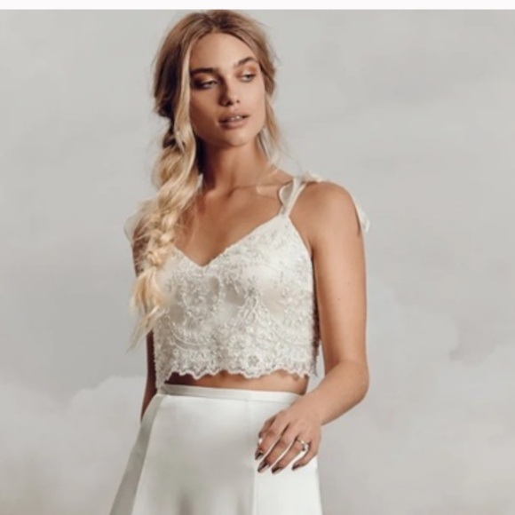 Catherine Deane NWT Michelle Top - Bridal Separates - Picture 2 of 4